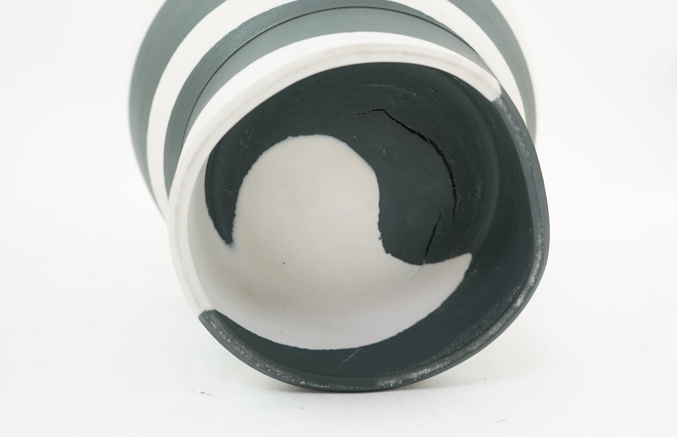Julian Stair OBE (b. 1955): A porcelain vase